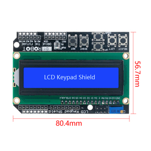 LCD Tastatur Schild LCD1602 LCD 1602 Modul Anzeige für Arduino ATMEGA328 ATMEGA2560 blauer Bildschirm
