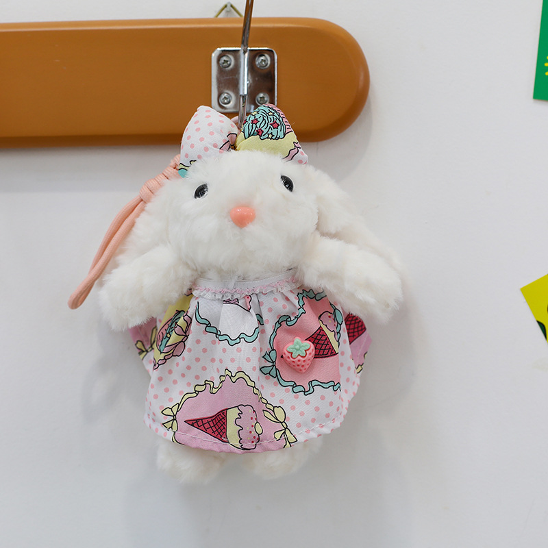 Vestido Blanco con Dulces Lunares