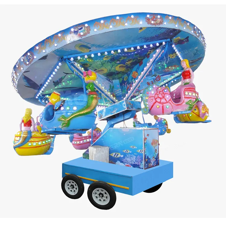 Bambini dreamy entertainment products swing ocean walking ride carnival amusement park rides flying chair giostre in vendita