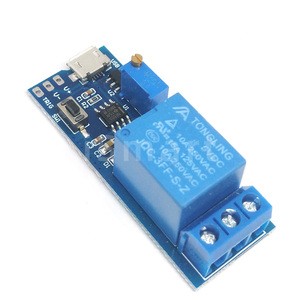 6-30V Modulo di Relè Interruttore di Circuito di Ritardo di Tempo di Innesco di Temporizzazione Timer Ciclo Regolabile - Product Image 2