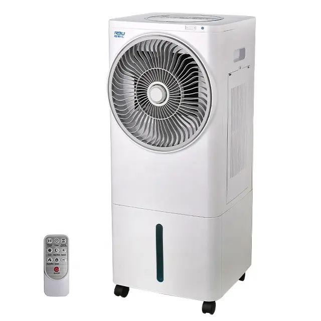 Home office use remote control electric portable air conditioner evaporative water air cooler fan