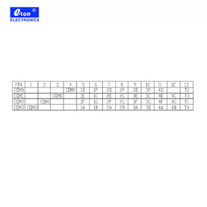 High Quality <strong>Lcd</strong> <strong>7</strong> <strong>Segment</strong> <strong>Lcd</strong> Glass 5 Digit <strong>7</strong> <strong>Segment</strong> <strong>Display</strong> 14 Pins TN Positive Custom Small Size <strong>Lcd</strong> Panel - Product Image 5