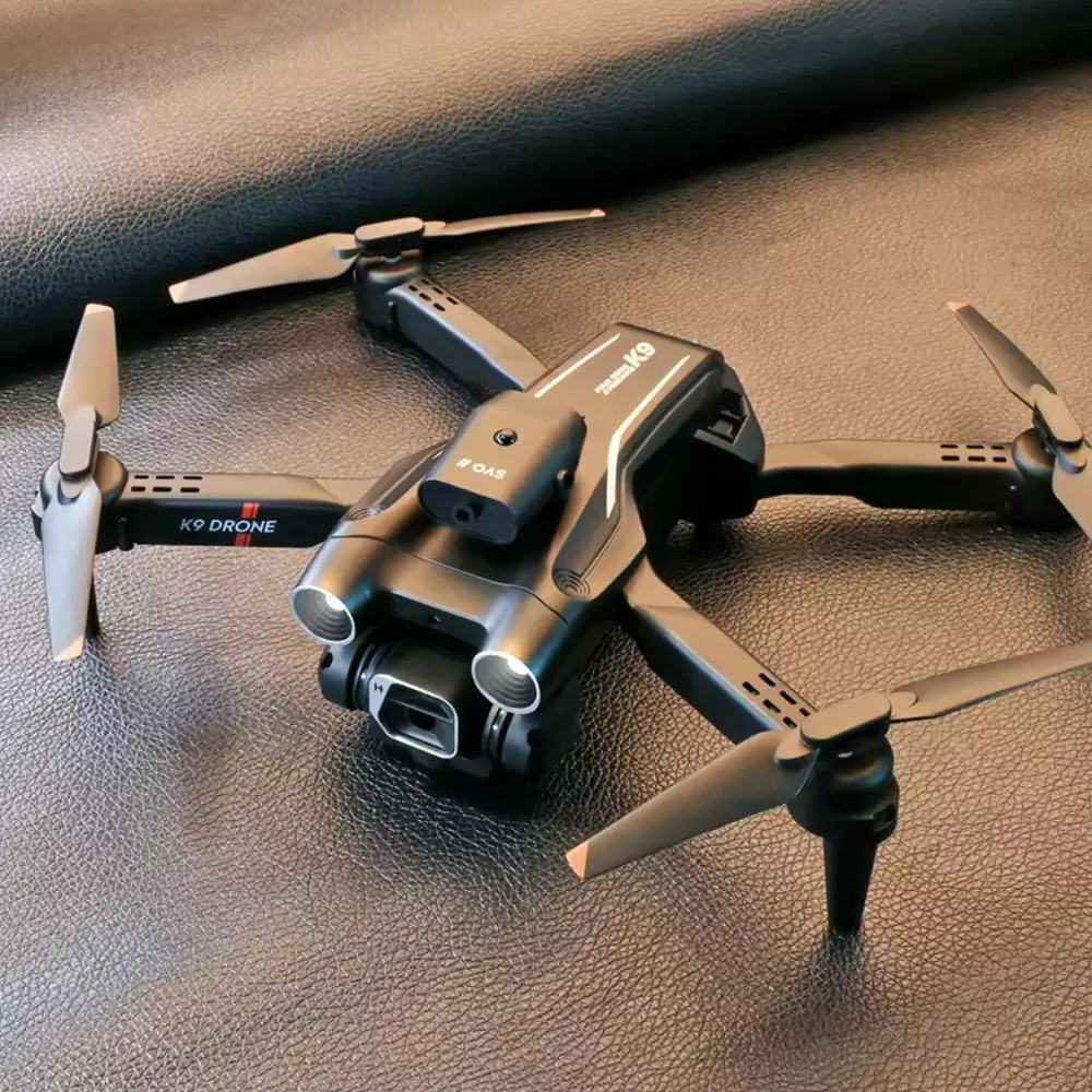 2024 Meilleure vente qualité évitement d'obstacles mini Wifi fpv pliable RC dron 4k Selfie double caméra débutant drones