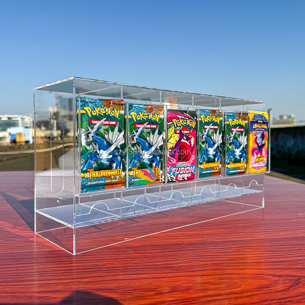 Distributeur de boosters en acrylique à 6 emplacements