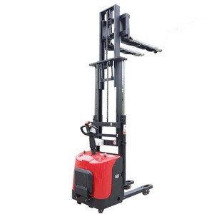 <strong>Double</strong> Pallet Stacker Lifting Electric Reach Stacker Electric <strong>Loading</strong> and Unloading Vehicle 1.5ton 2ton <strong>Double</strong> Lift Stacker
