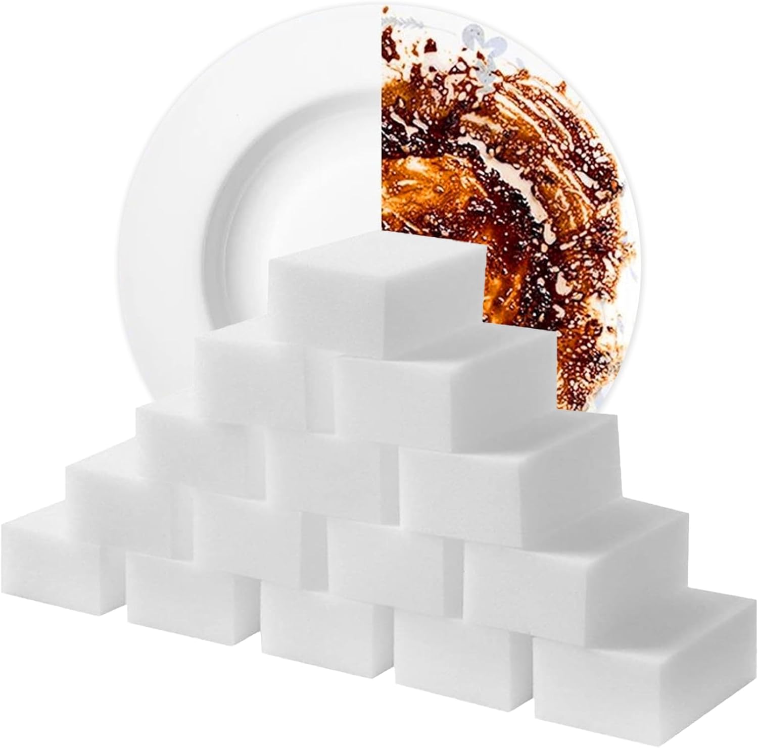 สีขาว,10*6*2ซม., 4แพ็ค