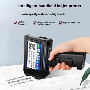 Elektrischer Hand montagelinie drucker Inkjet-Karton Zement boden verpackung 5cm zwei dimensionaler code getriebener Kunststoff - Product Image 5