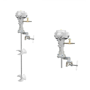 带搅拌器实验室液体混合器的三缸大开口桶混合罐专用混合器 - Product Image 4