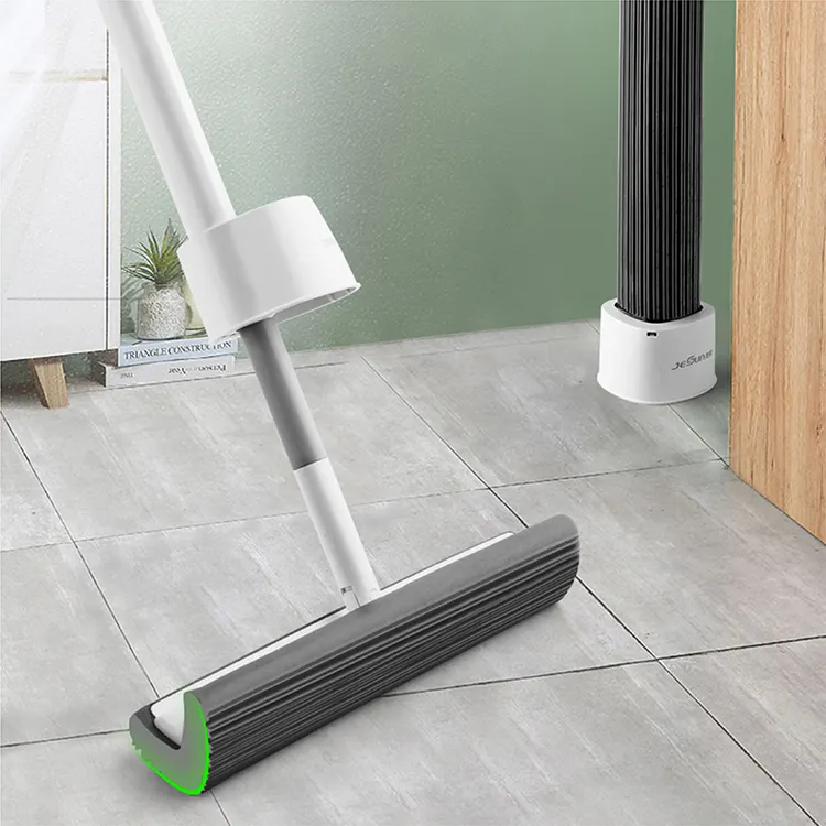Extenclean mop angolare portatile efficiente per la pulizia dei pavimenti mop in spugna autocomprimibili su entrambi i lati