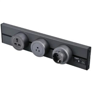 Baijiang Universal multifunción MF Escritorio de oficina inteligente sistema de vía de riel de alimentación enchufe eléctrico enchufe de vía de alimentación eléctrica - Product Image 2