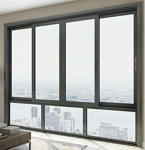 Eight-Wheel Sliding Doors <strong>Windows</strong> with Screens Double Soft <strong>Close</strong> PVC Residential Sliding <strong>Window</strong> Systems Folding Open Style - Product Image 6