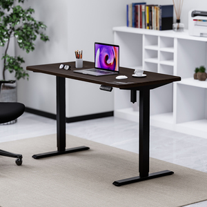 Motor eléctrico de lujo para sentarse para pararse, escritorio para juegos de ordenador, marco blanco, marco de escritorio de altura ajustable para mesa de oficina - Product Image 2