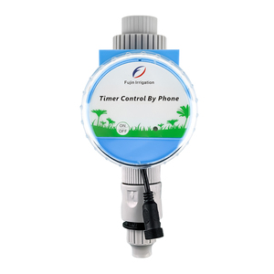 FUJIN IRRIGATION WIFI Bluetooth Dual Control <strong>Controller</strong> Water <strong>Timer</strong> With Rain <strong>Sensor</strong> Garden Irrigation <strong>Controller</strong> FJKW001J-BR