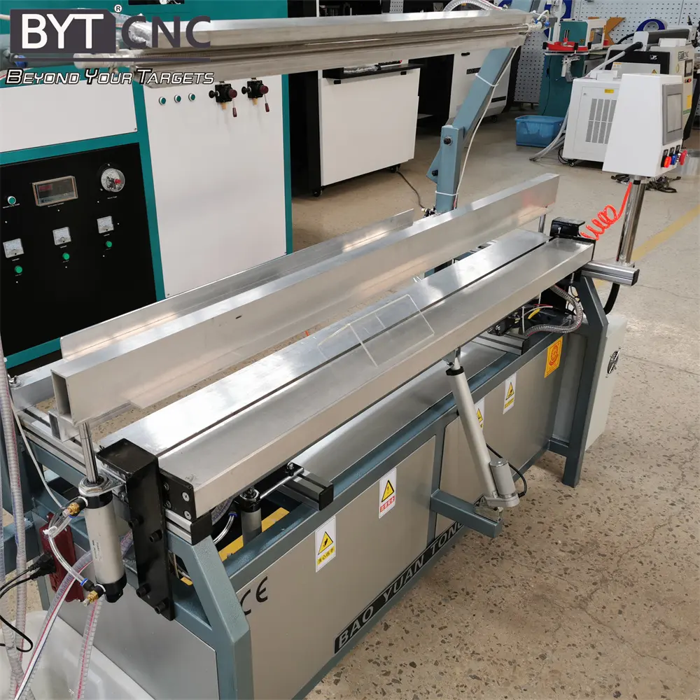 Piegatrice BYTCNC 20mm 1200mm doppio contatto riscaldamento plastica piegatrice acrilico PVC PET Plexiglass