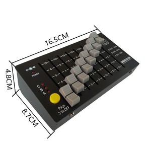 Mini einfach zu bedienender und wiederauf ladbarer 24-Kanal-DMX512-Controller