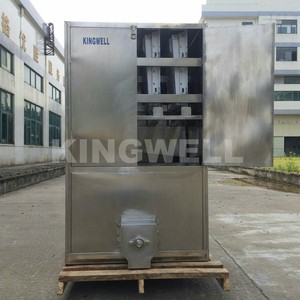 Automatische Kristall eismaschine 1 Tonne Eiswürfel herstellungs maschine mit Verpackungs system - Product Image 3