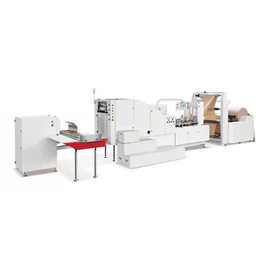 Máquina de fabricación de bolsas de papel, máquina comercial de fabricación de bolsas de papel totalmente automática, Asas trenzadas - Product Image 5