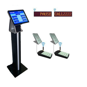 Smart <strong>Wireless</strong> <strong>Queue</strong> Calling <strong>System</strong> with Desktop Ticket Dispenser Printer and LCD Display - Product Image 5