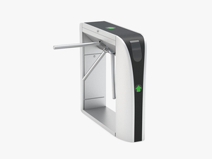 Zento lettore di impronte digitali sistema di controllo di accesso uscita di ingresso Tcp IP QR codice semi-automatico di sicurezza biometrico treppiede tornello