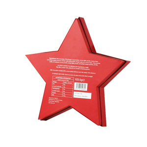 Hot Sale <strong>Star</strong> Shape Chocolate Biscuit Cookie <strong>Box</strong> Christmas Gift Paper Packaging <strong>Box</strong> - Product Image 4