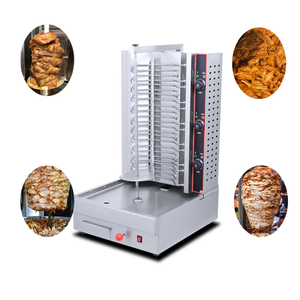 气体旋转台式商用Sharwama机器肉制品制造机烤肉串机 - Product Image 1