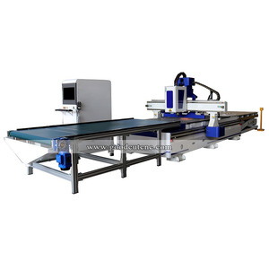 Router 3d per mobili 1325 macchina per intaglio del legno cnc con tavolo di scarico a carico automatico - Product Image 1