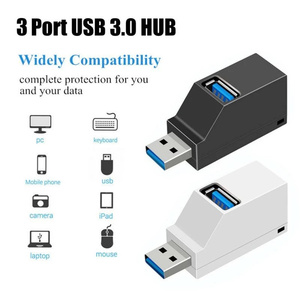 USB3.0ハブコンピューターアクセサリーUSBスプリッターケーブルアダプター電源ソケットアダプター複数のネットワークハブ3ポート - Product Image 2