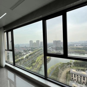 Certified Thermal Break American <strong>Window</strong> Big Glass Panel Aluminum Awning <strong>Window</strong> for House Swing Casement <strong>Window</strong> - Product Image 2