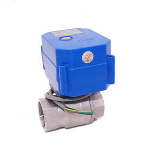DC3-6V DC12V ADC24V AC220V DN15 DN20 DN25 DN32 BSP NPT cwx电动电磁阀电动阀 - Product Image 3
