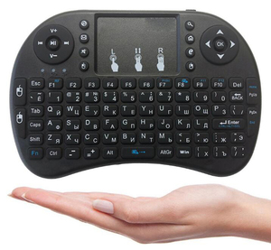 Touch Sensitive Colorful Backlit Mini <strong>Wireless</strong> <strong>Keyboard</strong> <strong>Touchpad</strong> - Product Image 1