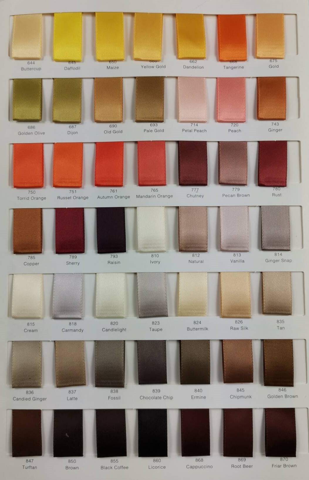Carte de couleur 04
