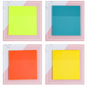 定制花式防水宠物透明便签记事本50张贴纸学生办公文具便条纸 - Product Image 4