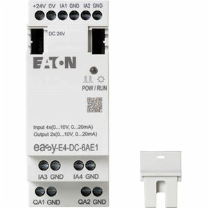 ממסרים קלים לתכנות, EASY-E4-DC-6AE1 הרחבה של מכשיר הרחבה