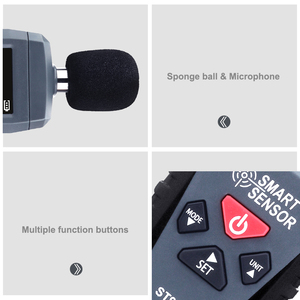 ST9604 30-130dB dB Sensor inteligente Digital Nivel de sonido Medidor de ruido Detector de decibelios Probador de audio - Product Image 4