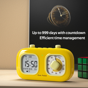 Digital Visual <strong>Clock</strong> Time for Countdown Switch Kid Electrical Tomato Desk 60 Minute Electronic Children Kids <strong>Count</strong> Study <strong>Timer</strong> - Product Image 3