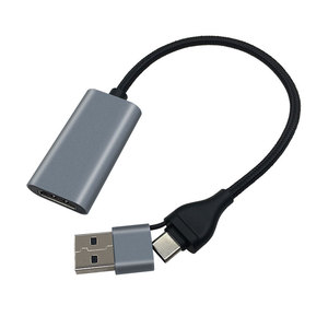 Good Quality Type-c <strong>to</strong> <strong>hdmi</strong> Female Converter High Speed Usb <strong>to</strong> <strong>hdmi</strong> Converter 4K 60Hz hd Usb <strong>to</strong> <strong>hdmi</strong> Adapter