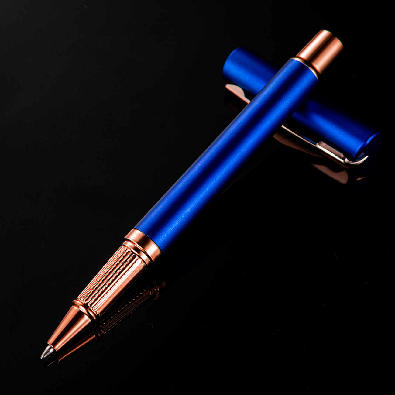 Blue (rose gold)