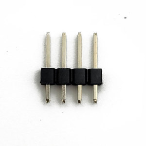 Single Row Dip Type <strong>Pin</strong> <strong>Header</strong> 2.54mm <strong>Pin</strong> <strong>Header</strong> 4P Connector - Product Image 1