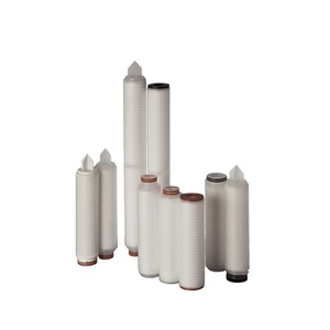 Fabrika fiyat hidrofobik pp/naylon membran filtre kartuş 0.22 mikron pilili su filtresi - Product Image 1