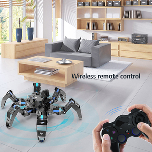 6-ногий бионический робот-паук Raspberry Pi 4b WiFi программируемое видео в режиме реального времени ИИ соревнование - Product Image 2