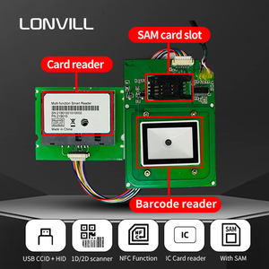 POS端末用大角度スキャンバーコードリーダーAPIUSB NFCカードリーダー - Product Image 2