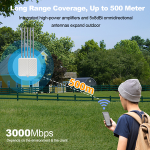 חם מכירה x3000 להקה כפולה 2.4g & 5.8g 3000mbps wifi extender מרחק ארוך wifi 6 נתב אלחוטי אפ wifi נקודת גישה חיצונית