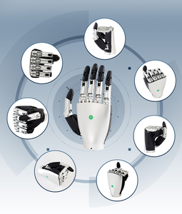 Çok parmaklı Robot el biyonik robotik el Python, ROS ve C + + kodu ile programlanabilir