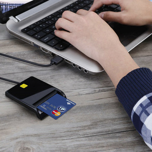 Nuovo telefono lettore di schede ad alta velocità in bianco e nero Id Ic lettore di schede Emv Writer Usb Type-c Sim Cloner Reader/sim Card cloner - Product Image 3
