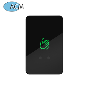 Botón de salida con Sensor infrarrojo, sistema de Control de acceso de puerta, interruptor de liberación sin contacto, color negro - Product Image 1