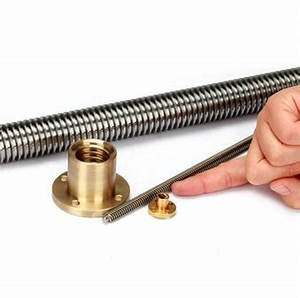 Stainless Steel Trapezoidal <strong>Lead</strong> <strong>Screw</strong> Tr6 Tr12 <strong>Tr10</strong> Tr14 Multi Head ACME <strong>Screws</strong> Anti-bash 1mm Pitch for Cnc Medical/ Motor - Product Image 6