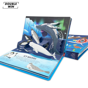 儿童定制印刷设计教育3d翻盖弹出式图画书 - Product Image 1