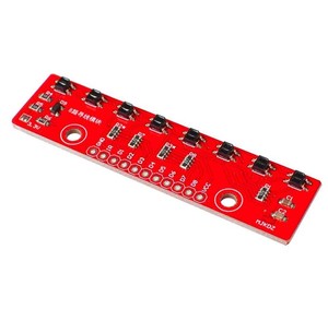 8-Kanal-IR-Tracking-Sensormodul 8 CH Infrarot-Line-Track-DIY-Detektor