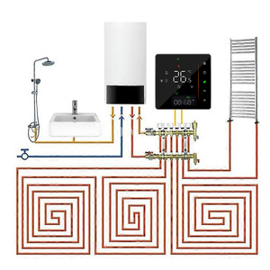 <span class=keywords><strong>2025</strong></span> chuyun wifi thông minh nhiệt để sưởi ấm gas Máy nước nóng điều khiển nhiệt độ sàn điện - Product Image 3