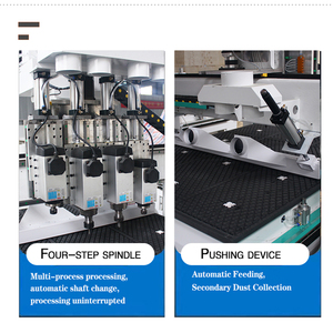 Alimentador de plataforma de carga y descarga automática, cuatro escalones, CNC, 1325 - Product Image 4